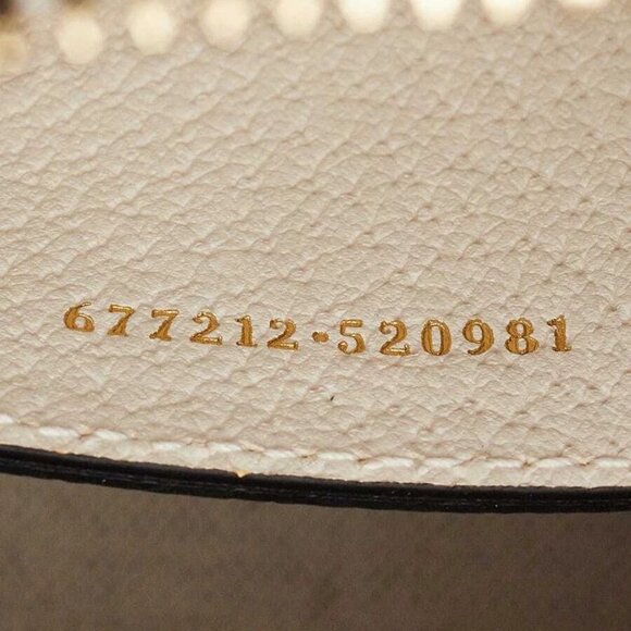 Gucci x Adidas White/Black Smooth Leather 1955 Horsebit Mini Bag - Picture 11 of 11